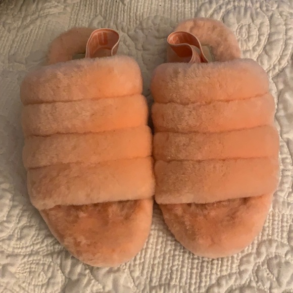 Ugg Fluff Yeah Slides Size 10 - Picture 1 of 4